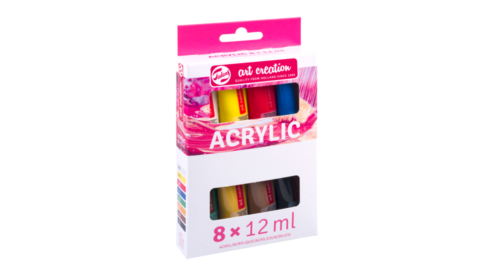 Zestaw Farb Akrylowych Talens Art Creation, 8 Tub 12 ml