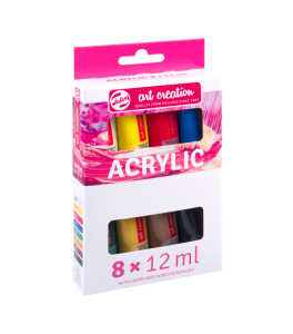 Talens Art Creation Acrylic colour set 8 x 12 ml
