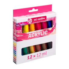 Talens Art Creation Acrylic colour set 12 x 12 ml