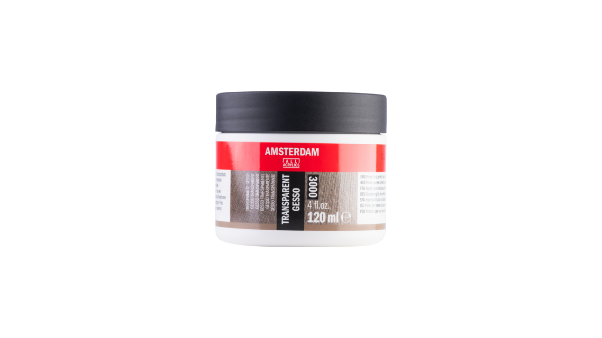 Amsterdam Gesso, przezroczyste, pojemnik 120 ml