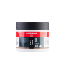 Amsterdam Black gesso 3007 jar 120 ml Amsterdam Black gesso 3007 jar 120 ml