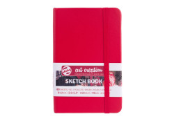 Talens Art Creation Sketchbook Red 9 x 14 cm, 140 g, 80 sheets