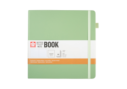Sakura Dotted Notebook Pale Patina 20 x 20 cm, 140 g, 80 sheets