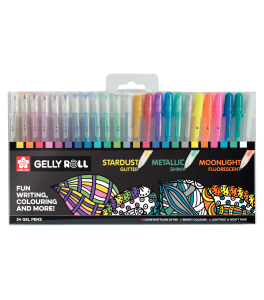 Sakura Gelly Roll Mix set, 24 colours