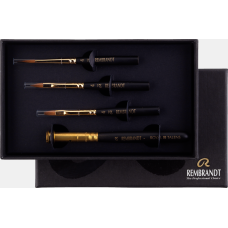 Rembrandt Watercolour Travel Brush Set – Red Sable, 3 pcs