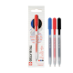 Sakura Gelly Roll Classic Retractable Gel Pens, 3-Pack Mix: Black, White, Blue