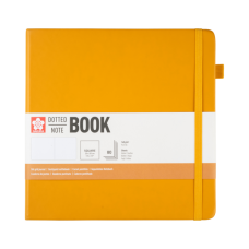 Sakura Dotted Notebook Japanese Kerria 20 x 20 cm, 140 g, 80 sheets