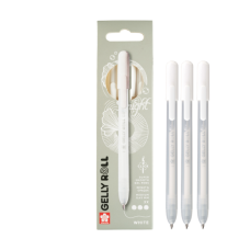 Sakura zestaw automatycznych Gelly Roll Classic White, 3 szt