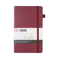 Sakura Szkicownik Kolor Wina 13 x 21 cm 80 kartek w linie 140g