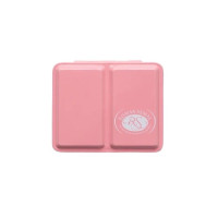 Szmal Empty Metal Watercolour Box Mini PINK for 6 Watercolour Pans (12 Half Pans)
