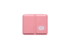 Szmal Empty Metal Watercolour Box Mini PINK for 6 Watercolour Pans (12 Half Pans)