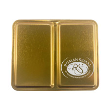 Szmal Puste metalowe pudełko na akwarele Mini GOLD 6 szt (12 półkostek)