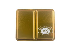 Szmal Puste metalowe pudełko na akwarele Mini GOLD 6 szt (12 półkostek)