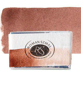 Szmal AQ139 BURNT SIENNA BROWNISH watercolour paint pan