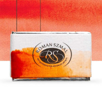 Farba akwarelowa Szmal AQ355 TRANSPARENT PYRROLE ORANGE kostka