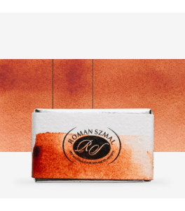 Farba akwarelowa Szmal AQ349 QUINACRIDONE BURNT SIENNA kostka