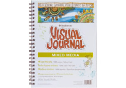 STRATHMORE 500 Visual Journal Universal Mixed Media Pad 22,9x30,5 cm 190gsm 34 sheets 100% cotton