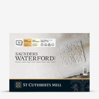 Blok do akwareli SAUNDERS WATERFORD Watercolour 300g 31x23cm 20a Rough biały 100% bawełna