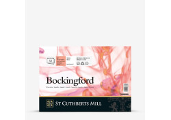 Bockingford Watercolour block A4 300 gsm 12 sheets Hot Pressed