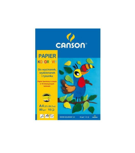 Canson TUKAN Colored Paper Pad A4 80g 10 Sheets