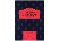 Canson Heritage Watercolour Block 300g 23x31 cm 12 Sheets Hot Pressed 100% cotton