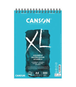Blok do akwareli Canson XL AQUARELLE A4 300g 30a spirala