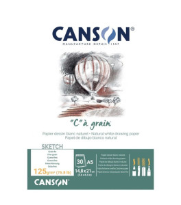 Canson C à Grain Drawing Pad A5 125g 30 Sheets