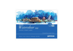 Blok do akwareli Gamma WATERCOLOUR 300g 12,5x18 cm 10a