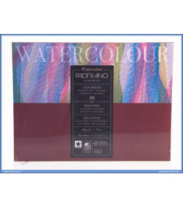 Blok do akwareli Fabriano WATERCOLOUR 200g 30x40 cm 20a