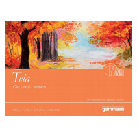 Gamma Oil Painting Pad TELA 300g 18x24 cm 10 Sheets