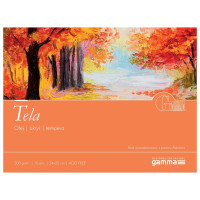 Blok do oleju Gamma TELA 24x32 cm 300g 10a
