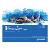 Gamma WATERCOLOUR Pad 300g 30x40 cm 10 sheets