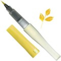 Pisak pędzelkowy z brokatowym efektem Kuretake IG WINK OF STELLA BRUSH II 101 GL. GOLD