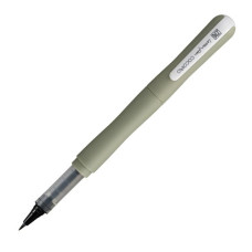 Kuretake ZIG Cocoiro Letter Pen Smoky Olive extra fine flexible writing pen black ink