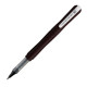 Kuretake ZIG Cocoiro Letter Pen Bordeaux Red pisak do pisania i kaligrafii czarny wkład