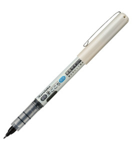 Kuretake Fudegokochi Gokuboso Extra Fine Quick Drying Brush Pen Black