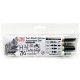 Zestaw Pisaków Kuretake Twin Black Marker Assortment 4 szt. do Kaligrafii i Letteringu