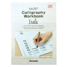 Kuretake CALLIGRAPHY WORKBOOK ITALIC - Italic Calligraphy Practice Notebook