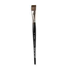 CASANEO water colour brush flat, made from extra soft synthetic fibreswith an extraordinary elasticity andan extremely high colour absorbing capacity