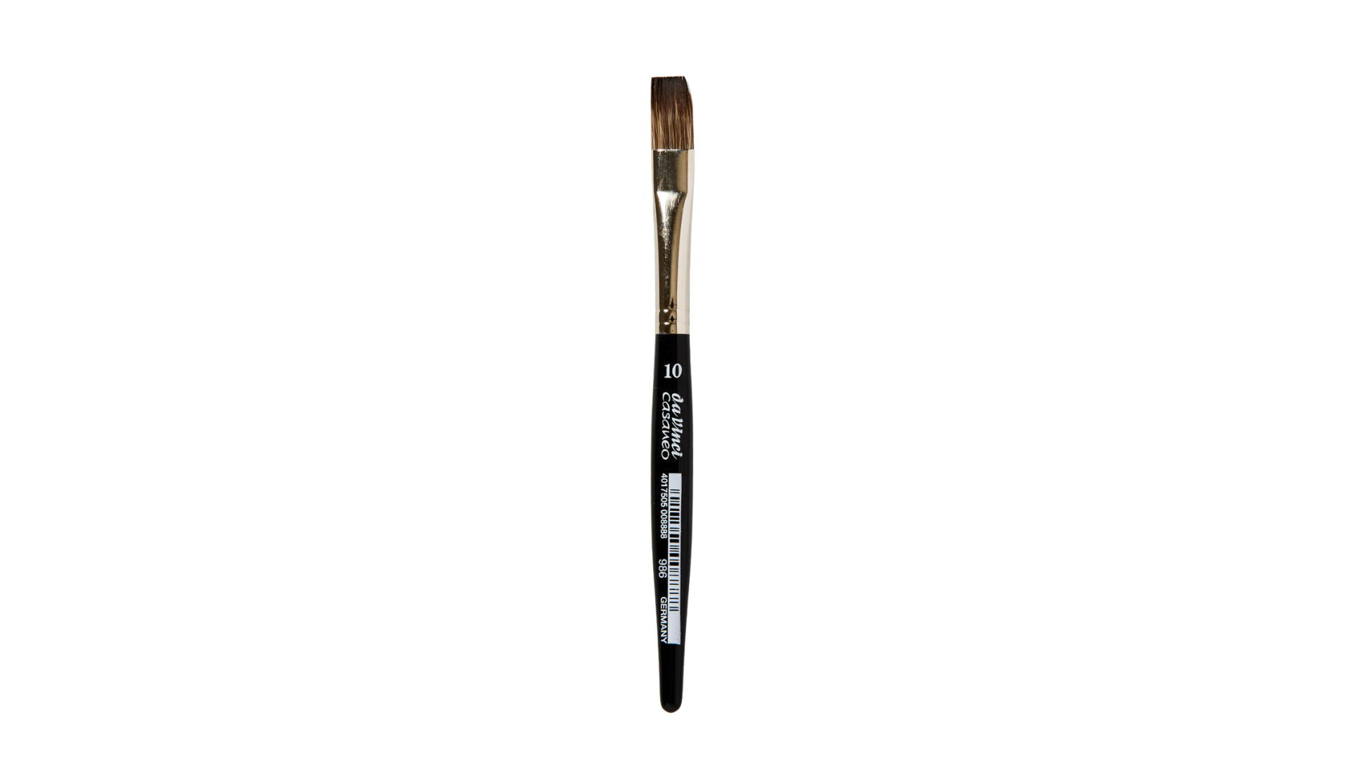 CASANEO water colour brush flat, made from extra soft synthetic fibreswith an extraordinary elasticity andan extremely high colour absorbing capacity