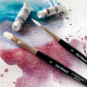 da Vinci CASANEO WHITE Brush set 5391, for Schmincke Horadam Aquarell SUPERGRANULATION colours