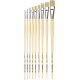 da Vinci SYNTHETIC BRISTLE 5291 zestaw 8 płaskich pędzli do akrylu i oleju