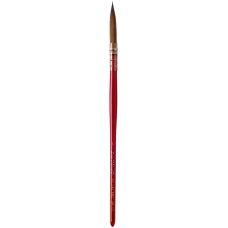 da Vinci  COLINEO RED 412RED Watercolour Brush No. 1, Extra Long Hair