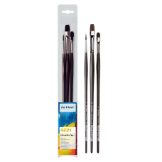 da Vinci TOP-ACRYL 4221 Set of 3 Brushes for Acrylic and Oil Painting