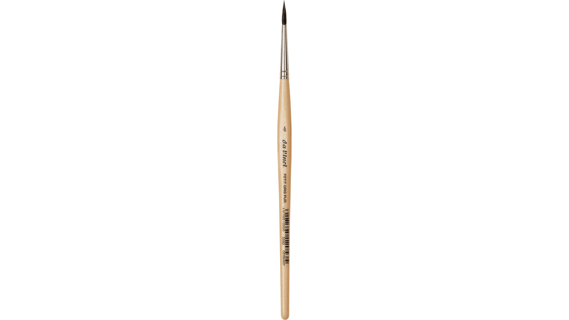 PETIT GRIS PUR Pędzel do farb wodnych da Vinci seria okrągły  5590 Nr4