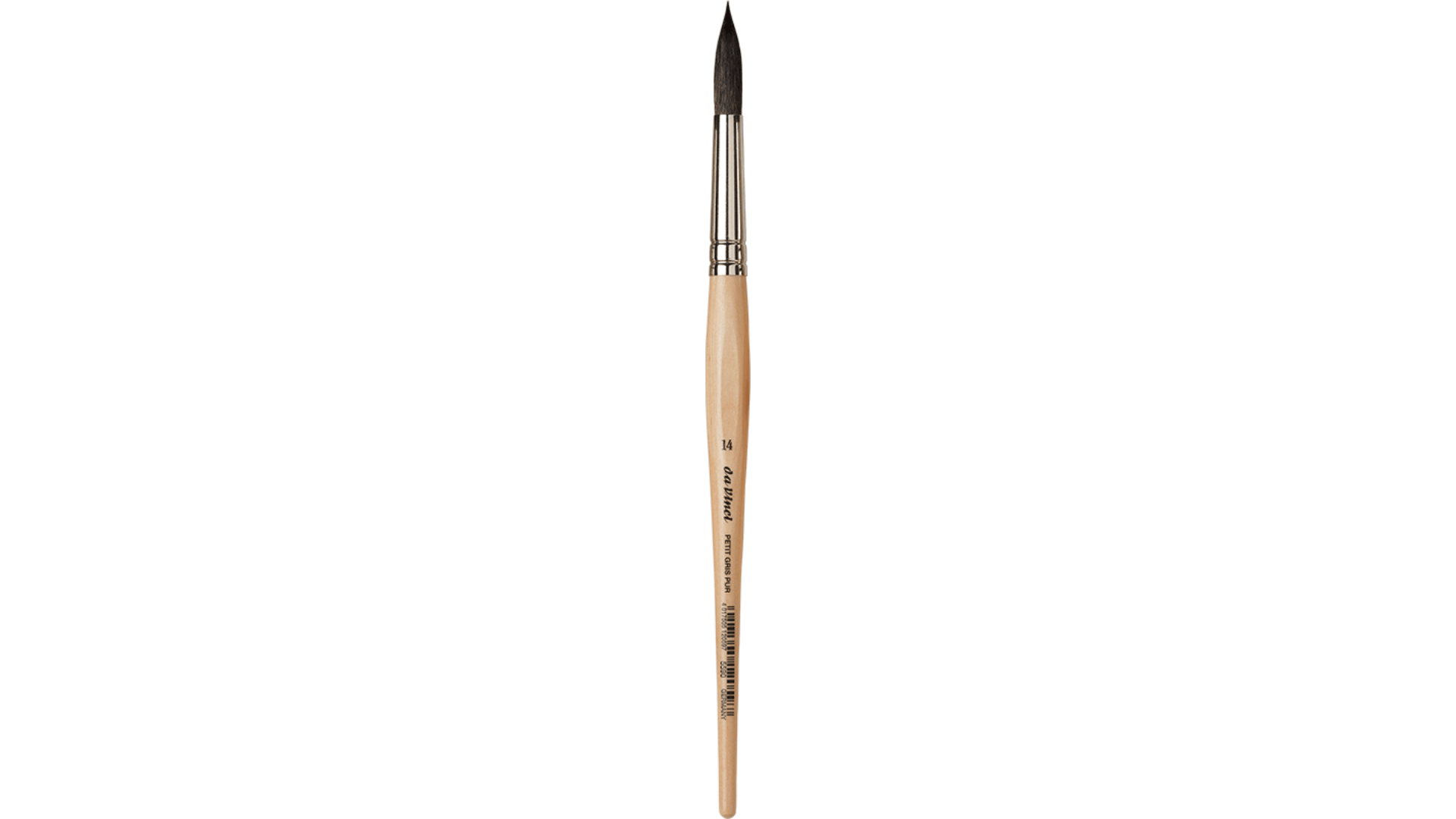 PETIT GRIS PUR Pędzel do farb wodnych da Vinci seria okrągły  5590 Nr14