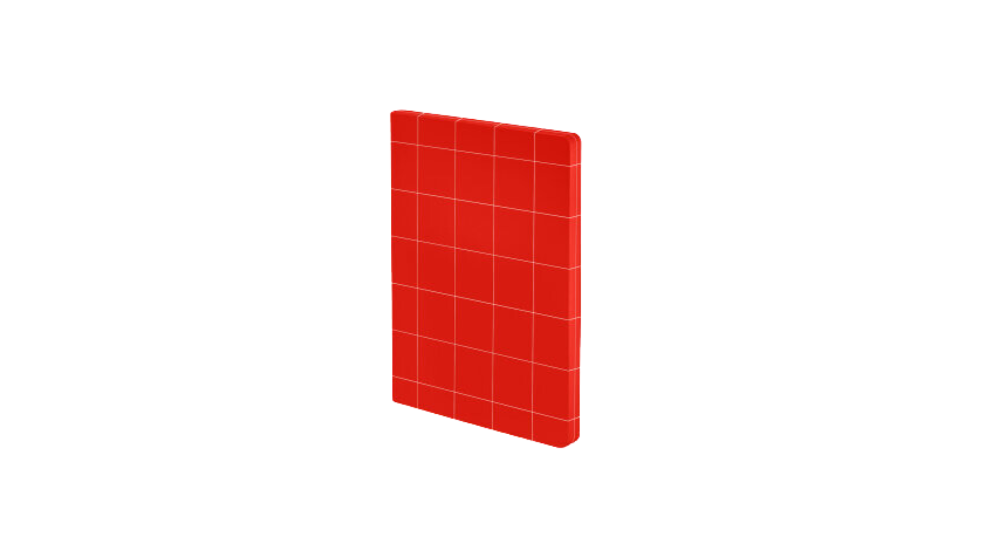 NUUNA Notebook Break The Grid L Light – Red