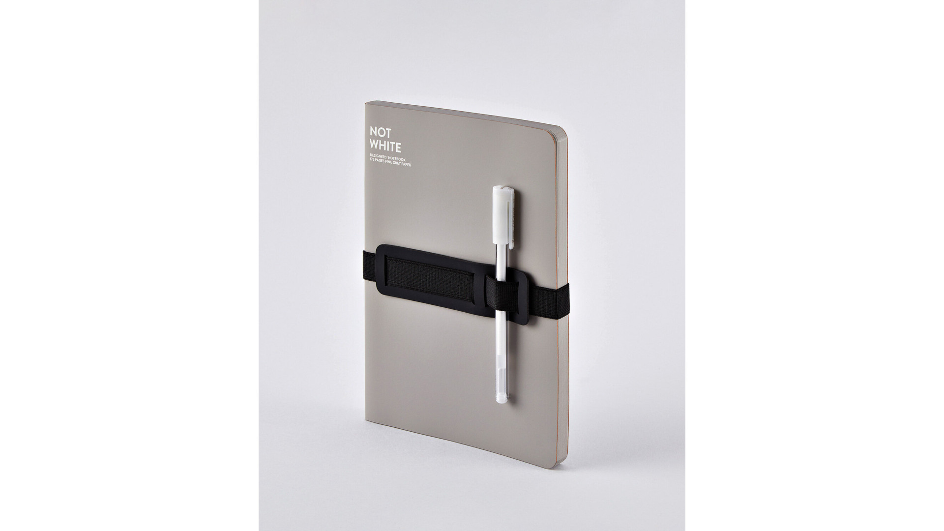 NUUNA Notebook Not White L Light – Grey
