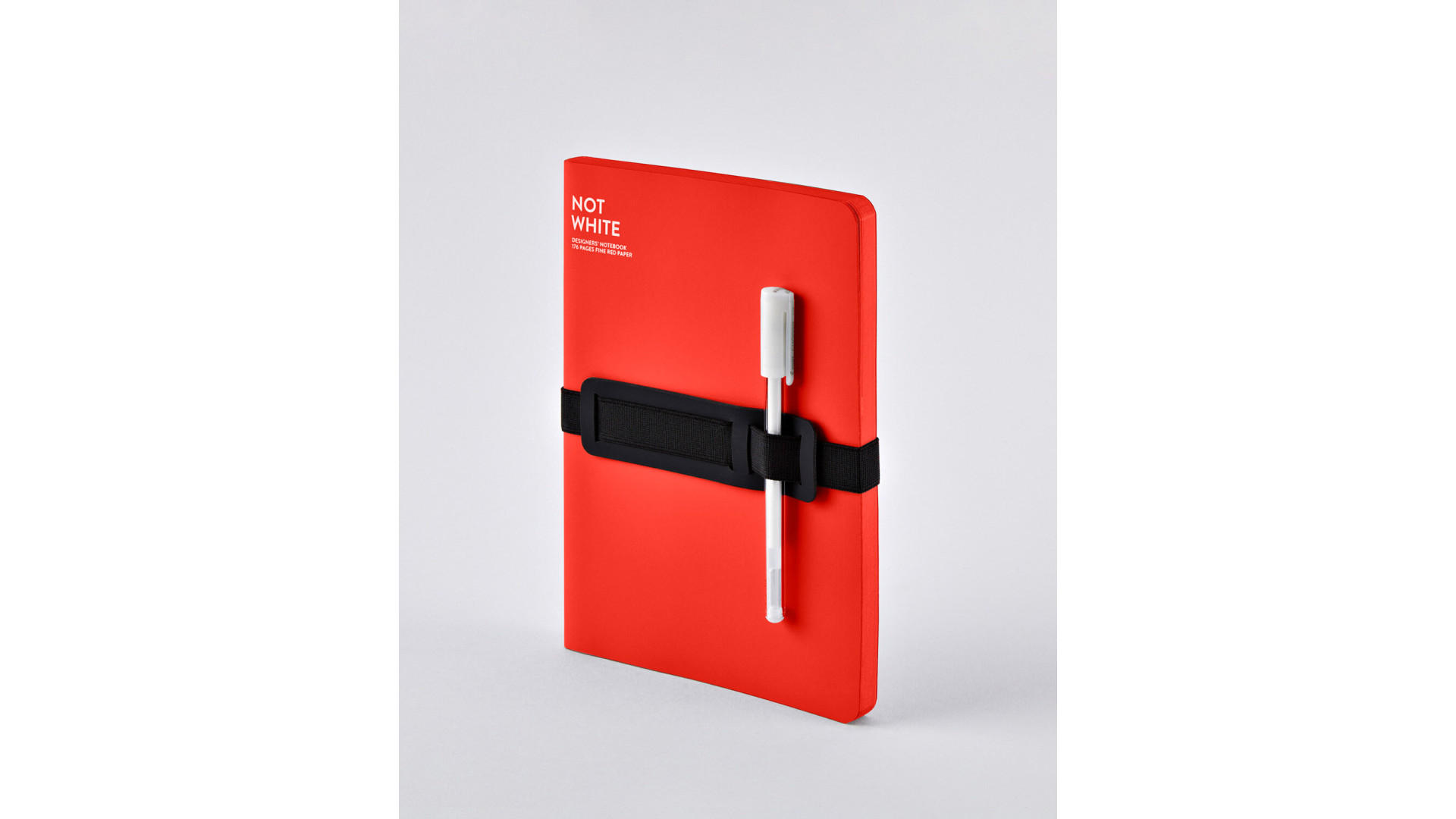 NUUNA Notebook Not White L Light – Red