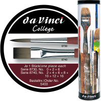 COLLEGE da Vinci zestaw pędzli 5403 do oleju i akrylu
